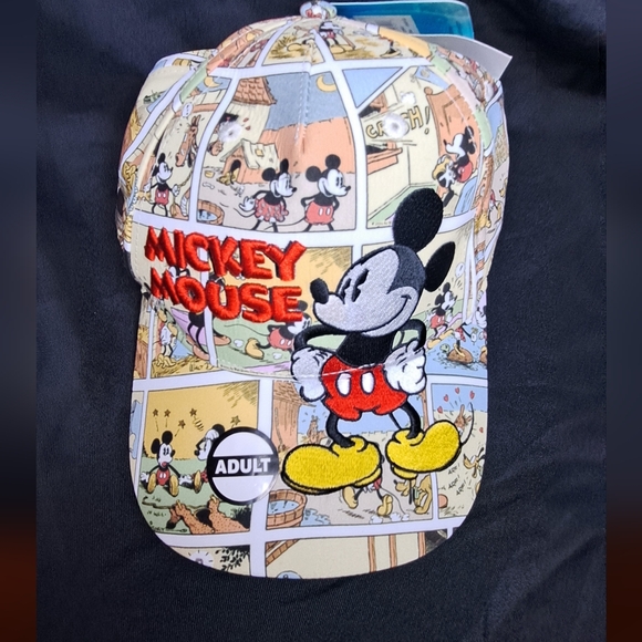 Vintage Mickey Mouse Cartoon Embroidered Hat (Rare) - Picture 2 of 8
